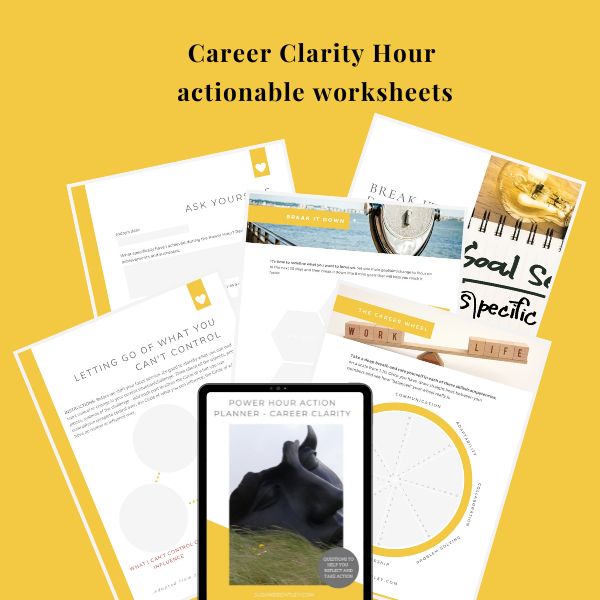 Examples of Career Clarity Power Hour worksheets